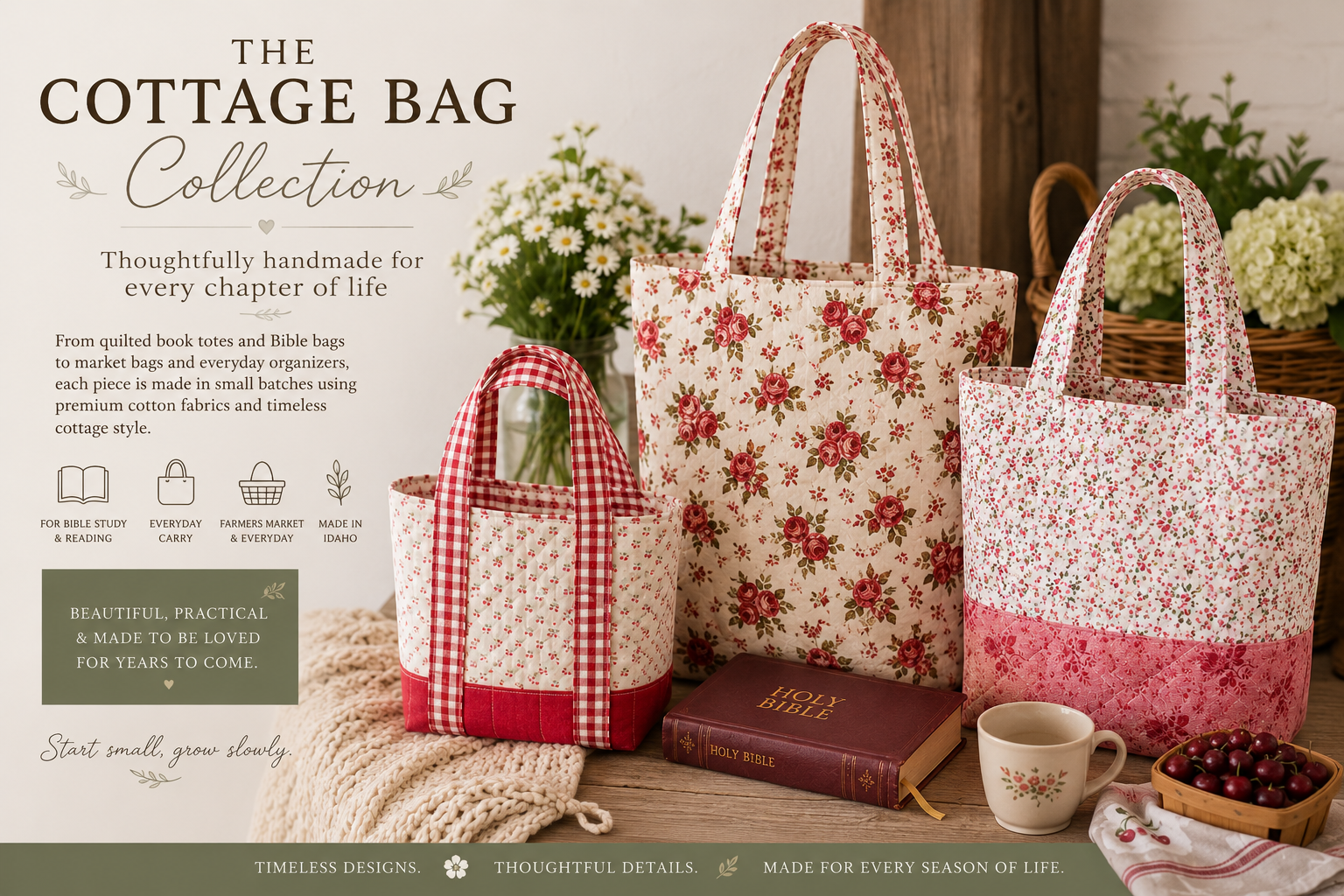 The Cottage Bag Collection