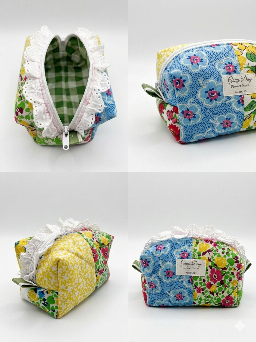 Mini Boxy Bag- The Picnic Basket