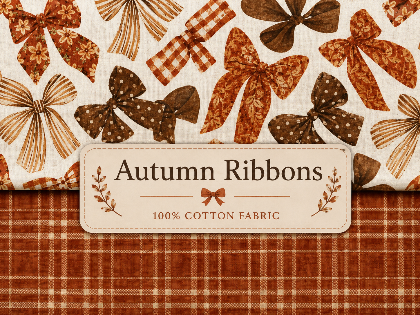 The Autumn Mixer Belle — Reversible KitchenAid Bow & Bowl Cover Set