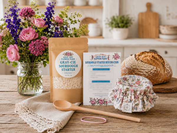 Gray-cie Sourdough Starter Kit