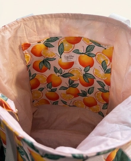 A Little “Slice” of Sunshine Tote