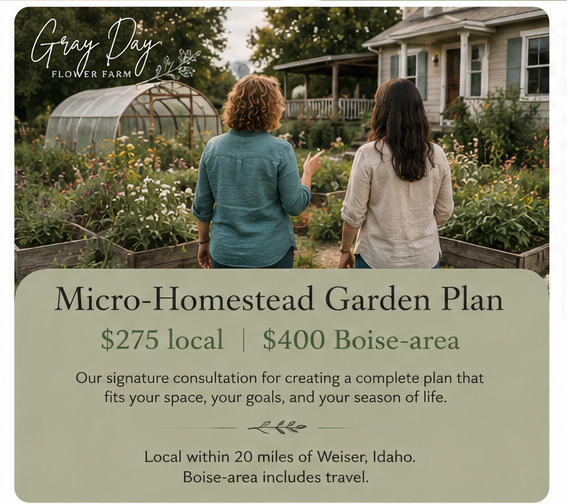 Micro-Homestead Garden Plan