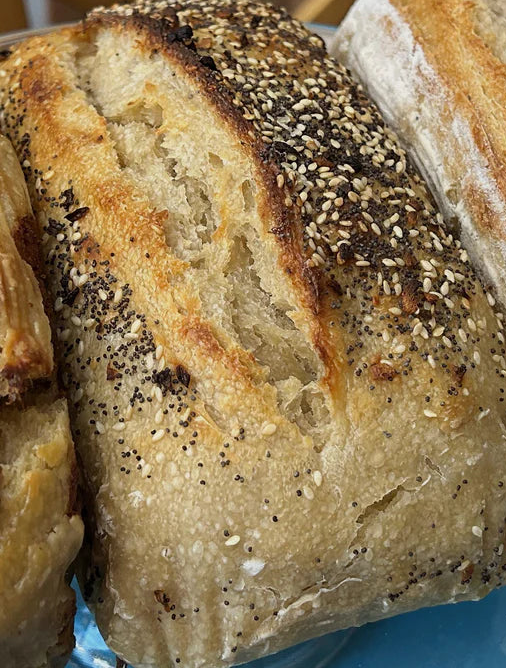 Everything but the Bagel Sourdough Loaf
