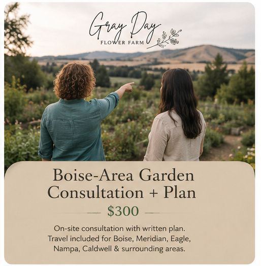 Boise-Area Garden Consultation + Plan