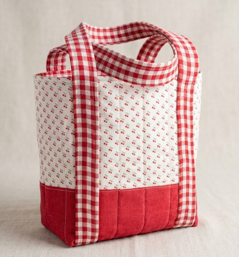 Cherry Jubilee Quilted Tote - Limited Edition